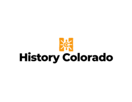 History colorado logo in black and orange