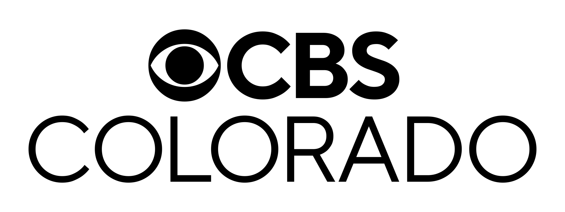 [gpt-4o]: CBS Colorado logo, black stacked text design