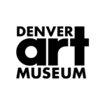 Denver Art Museum logo with bold black text on white background