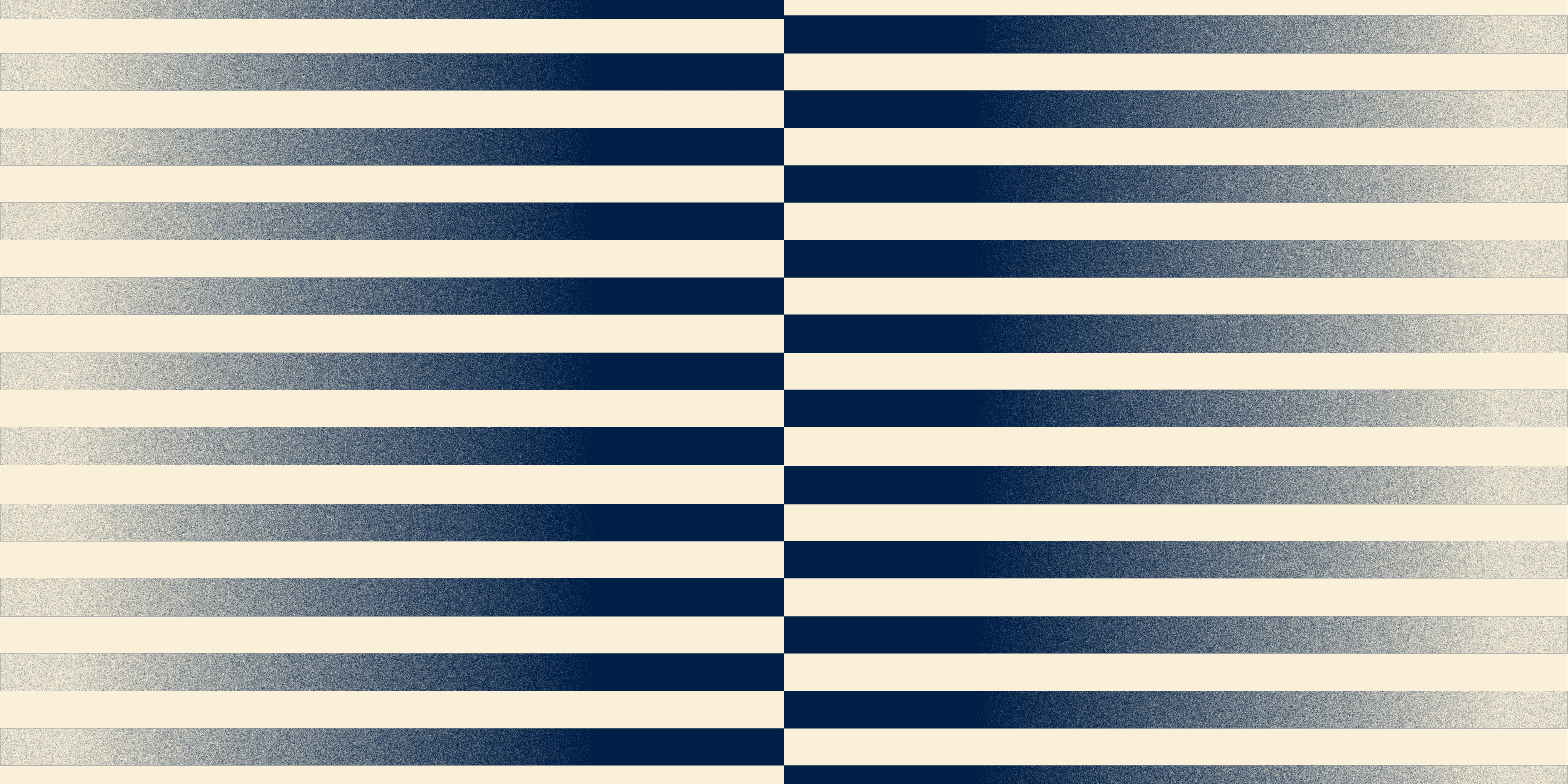 Alternating horizontal blue and cream stripes with gradient effects